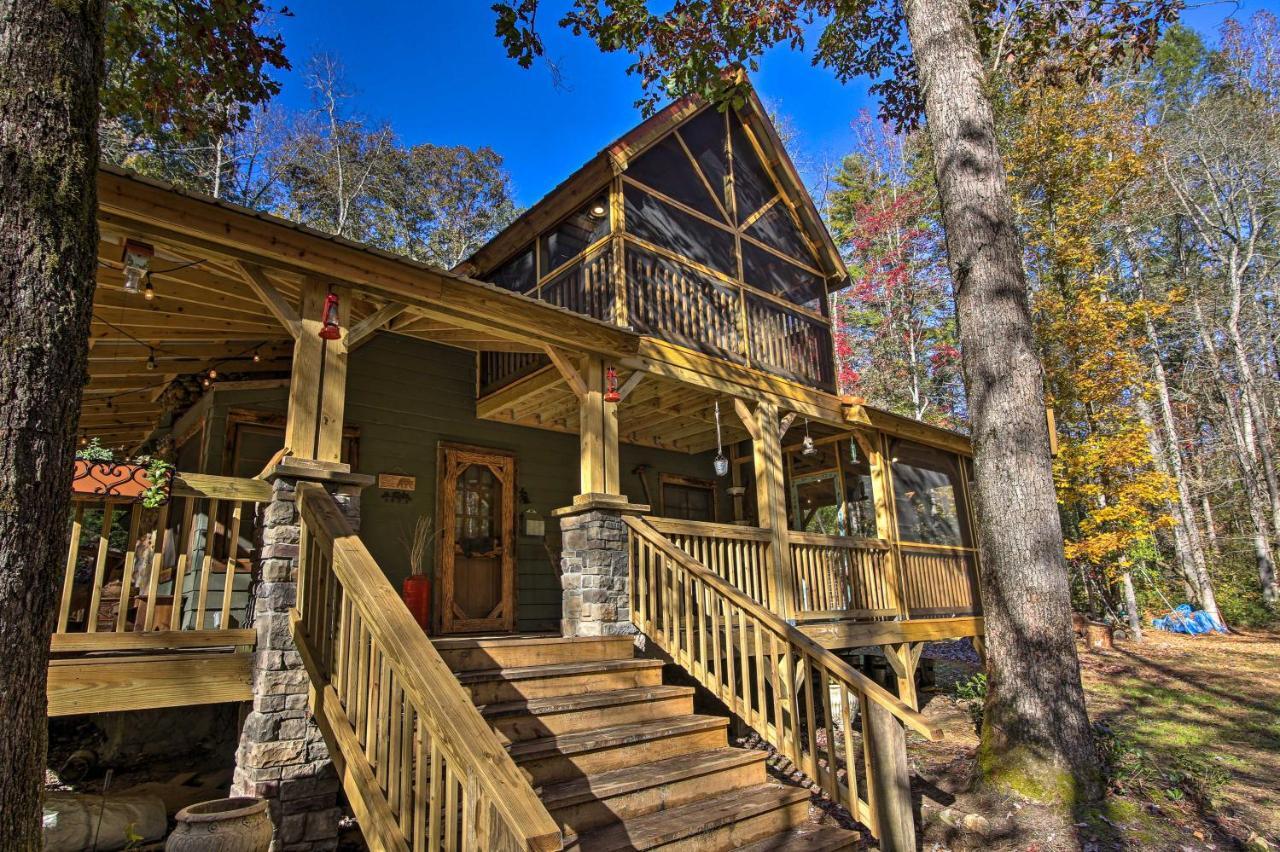 Vila 5-Acre North Georgia Mountain Retreat With Creek! Sautee Nacoochee Exteriér fotografie