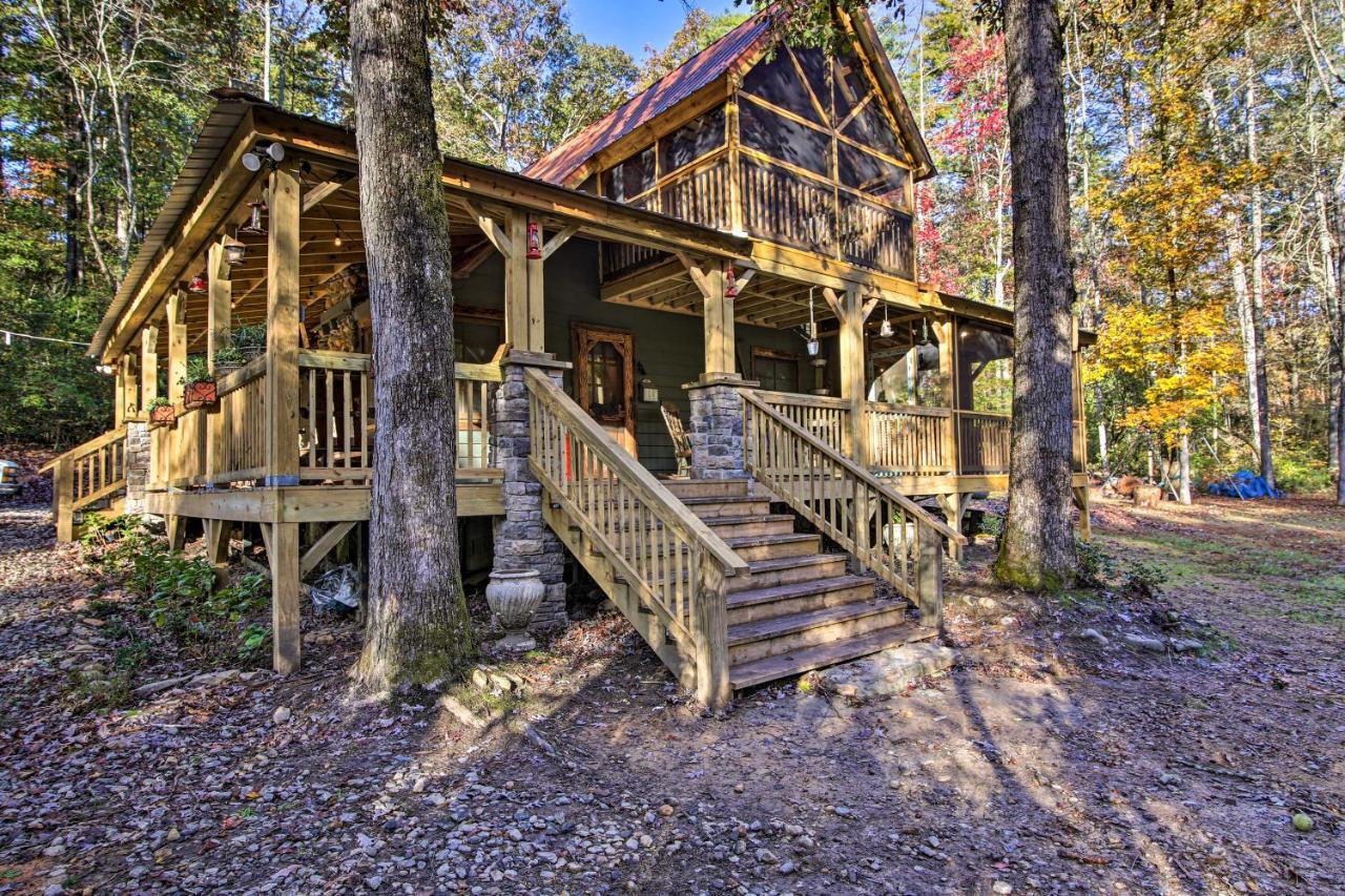 Vila 5-Acre North Georgia Mountain Retreat With Creek! Sautee Nacoochee Exteriér fotografie