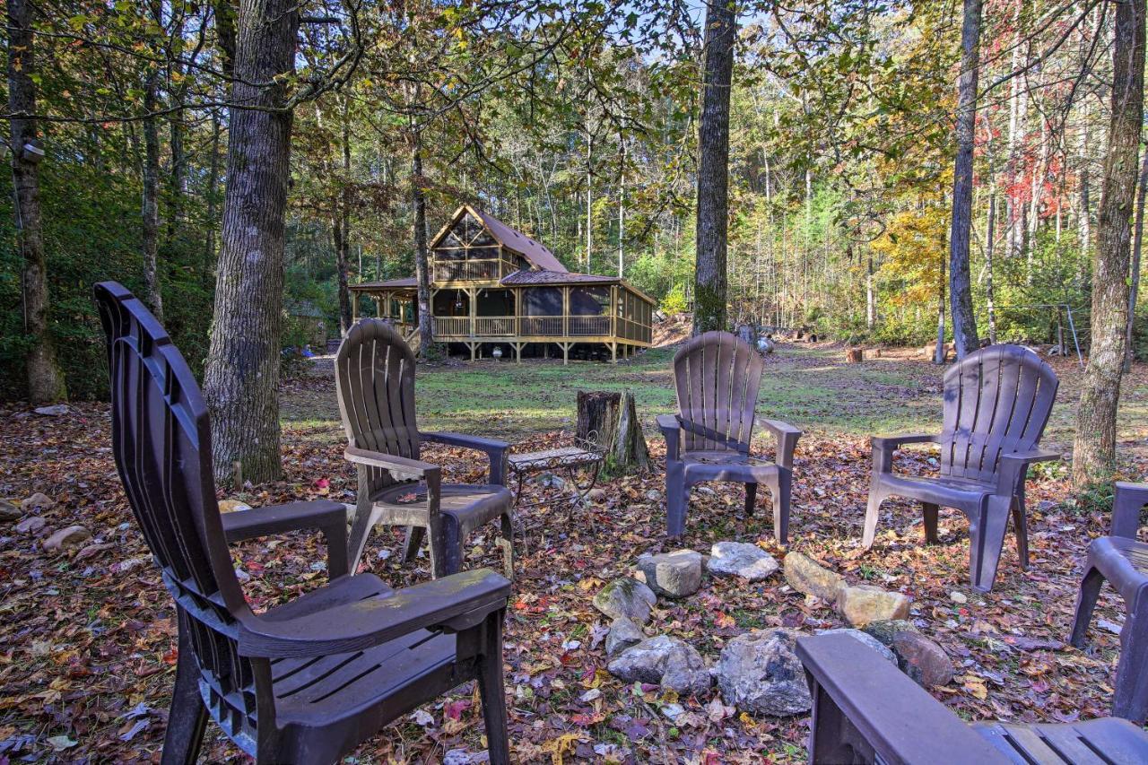 Vila 5-Acre North Georgia Mountain Retreat With Creek! Sautee Nacoochee Exteriér fotografie