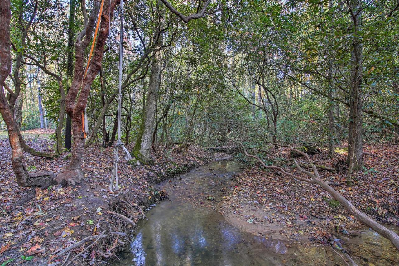 Vila 5-Acre North Georgia Mountain Retreat With Creek! Sautee Nacoochee Exteriér fotografie