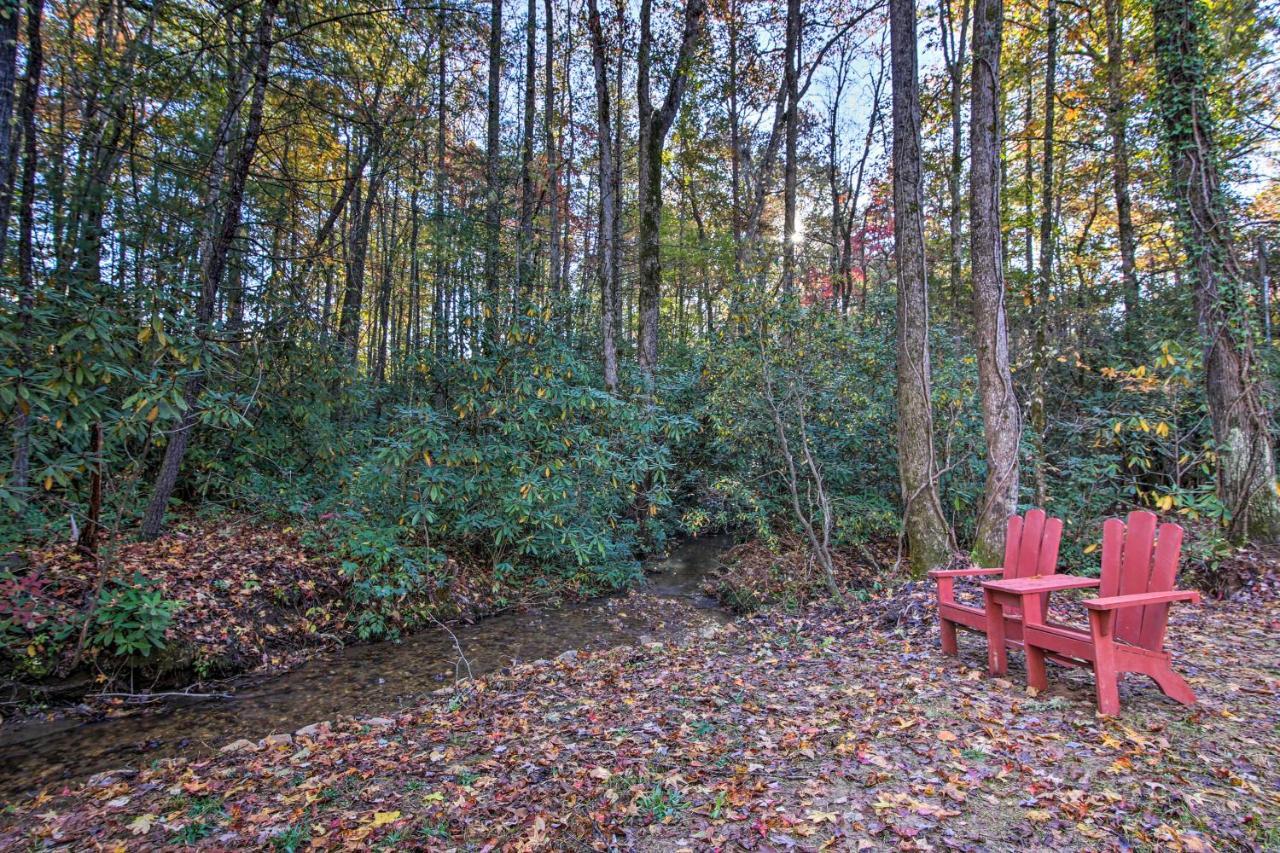 Vila 5-Acre North Georgia Mountain Retreat With Creek! Sautee Nacoochee Exteriér fotografie